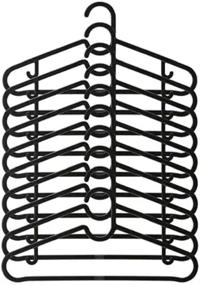 img 2 attached to 👕 20 Pack of Flexible Sturdy Black IKEA Hangers: Optimal for Organizing