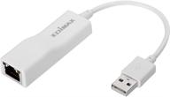 🔌 edimax usb 2.0 fast ethernet lan adapter, usb to rj45 100mbps network converter, plug and play, windows, macbook pro/air compatible, eu-4208, white logo