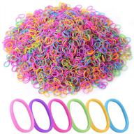 💇 mr. pen hair rubber bands - 2400 pack of assorted colorful hair ties for baby girls and adults logo