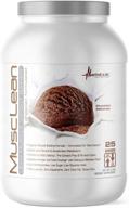 🥤 metabolic nutrition - musclean - chocolate milkshake weight gainer - high protein meal replacement for keto diet - low carb, digestive enzymes - maintenance nutrition - 2.5 pound (25 servings) logo