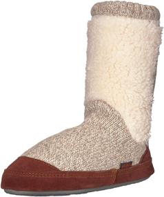 img 4 attached to Comfortable and Stylish Acorn Unisex-Kid's Cozy Slouch Boot Slipper for Indoor and Outdoor Wear
