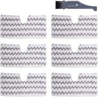 🧼 3 packs of washable/reusable microfiber pocket pads for shark s5003d s3973 s3973d s5002 s5003 s6001 s6002 s6003 replacement steam mop pads logo