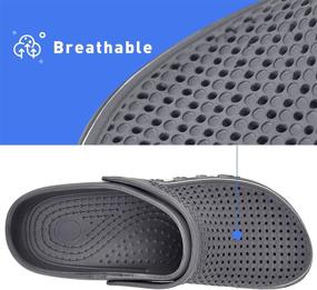 img 2 attached to 🩴 Breathable Lightweight Waterproof Slippers by VONMAY