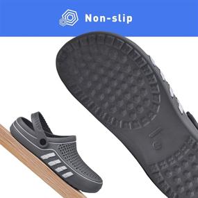 img 1 attached to 🩴 Breathable Lightweight Waterproof Slippers by VONMAY