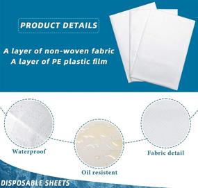img 3 attached to Pieces Disposable Massage Waterproof Non Woven