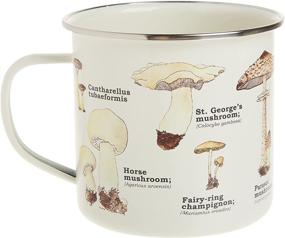 img 3 attached to 🍄 Mushroom Enamel Mug: A Colorful and Charming Gift Idea by Gift Republic - GR270058