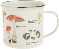 🍄 mushroom enamel mug: a colorful and charming gift idea by gift republic - gr270058 logo