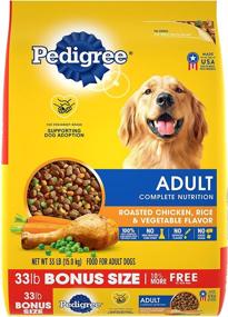 img 4 attached to 🐔 Chicken Flavor Pedigree Adult Dry Dog Food in All Sizes