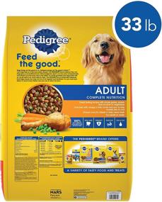img 3 attached to 🐔 Chicken Flavor Pedigree Adult Dry Dog Food in All Sizes