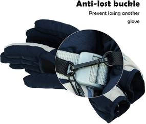 img 1 attached to Outdoor Cold Weather Accessories for Boys, Ages 2-4 Years - YR Lover - Thickening