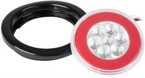 img 2 attached to 🚦 Lumitronics RV HALO LED 4" Sealed Round Stop/Turn/Tail Lights - Clear Pair