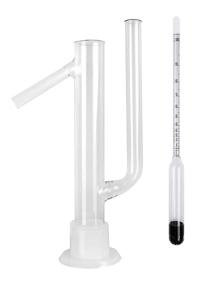 img 4 attached to 🥃 Speakeasy Distillers - Glass Proofing Parrot with Alcohol Hydrometer Tester 0-200 Proof & Tralle, Scotland-Made Alcoholmeter, Home Brewing Kit Accessories for DIY Moonshine Still