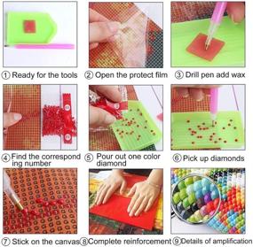 img 1 attached to ✨ Sparkle and Shine: Full Drill Diamond Painting Kit for Stunning DIY Art