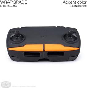 img 2 attached to 🧡 Optimized Wrapgrade Skin for DJI Mavic Mini with Accent Color in NEON Orange