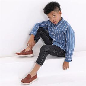 img 3 attached to 👞 Starmerx Loafers Casual School Moccasin Boys' Shoes: Comfortable & Stylish Loafers for Every Day!