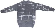 sweater stripe sleeve pullover autumn boys' clothing logo