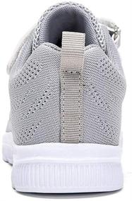img 1 attached to 👟 Breathable and Lightweight Girls' Athletic Shoes - Ork Tree Sneakers