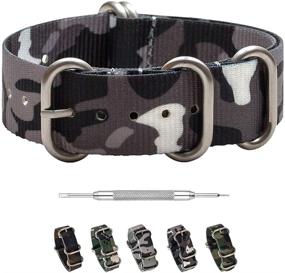 img 4 attached to Benchmark Basics Camouflage Ballistic Watchband