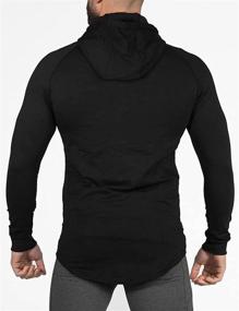 img 1 attached to Babioboa Workout Sweatshirts Athletic Lightweight Men's Clothing and Active