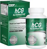 💊 biogenetic laboratories hcg weight loss pills and fat burner for men and women - boosts metabolism and supports healthy diets - alternative formula - 30 day supply (120 capsules per bottle) logo