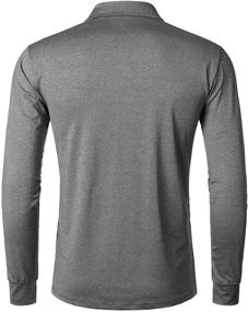 img 2 attached to HOOD CREW Sleeve Breathable Athletic Men's Clothing