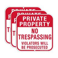 property trespassing protected waterproof resistant occupational health & safety products logo
