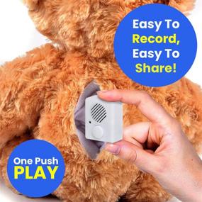 img 3 attached to 🎙️ EZSound Box: 200 Second Voice Recorder for Stuffed Animals | Crafters, Hobbyists, and More | Recordable Sound Button Box for DIY Projects | Voice Box for Customizable Gifts | Build a Bear Compatible Voice Recorder | Toy Recorder