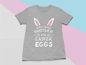 img 1 attached to Easter Siblings T Shirt for Boys - Tstars Brother Clothing: Tops, Tees & Shirts