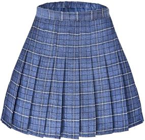 img 4 attached to Tremour Pleated School Uniform Toddlers Girls' Clothing in Skirts & Skorts