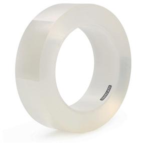 img 4 attached to 🚿 Waterproof LLPT Clear Caulk Tape - 1.2 Inch x 33 Feet Extra Thickness Adhesive for Sink Shower Bathtub Toilet Lavabo Kitchen (CT123)