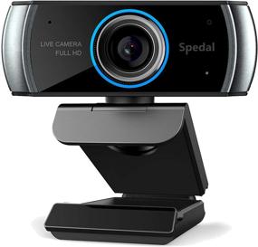 img 4 attached to Enhanced 1080p HD Webcam with Microphone for Effortless Video Calls, Recording, and Streaming – Compatible with Desktop, Laptop, PC, Mac, Xbox, Zoom, Skype