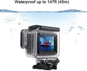 img 1 attached to SOONSUN Waterproof Housing Case With 4-Pack Lens Filters For GoPro Hero 7 6 5 Black Hero (2018)