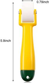 img 3 attached to 🧵 Quilting Seam Roller with Easy-Grip Handle - Versatile Roller Tool for Quilting, Sewing, Printing, Wallpaper, Home Décor | Roll, Press, and Enhance Sewn Creations