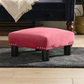 img 3 attached to Jennifer Taylor Home Footstool Champagne Furniture