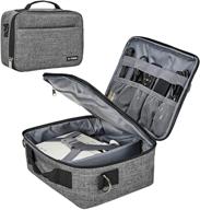 👜 portable grey carrying bag for dr.j mini projector and accessories - bgtrend logo