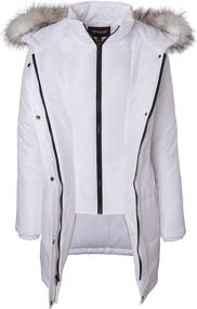 img 2 attached to Womens Quilted Alternative Vestee Puffer Women's Clothing in Coats, Jackets & Vests