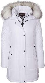 img 3 attached to Womens Quilted Alternative Vestee Puffer Women's Clothing in Coats, Jackets & Vests