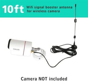 img 2 attached to Enhance WiFi Signal Range with YESKAMO WiFi Antenna 7dBI Booster & Extender - 10ft Cord - Ideal for IP Camera Systems
