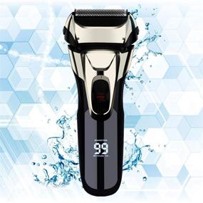 img 4 attached to 🪒 Vifycim Cordless Electric Men's Foil Shaver - Best Rated Rechargeable Face Shaving Razor for Men