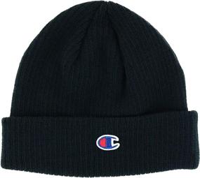 img 1 attached to Champion Ribbed Knit CS4003 Black Outdoor Recreation