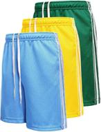 boyoo athletic running pockets boys' clothing for workout logo