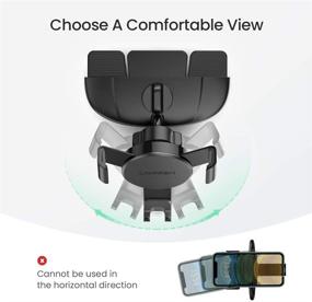 img 1 attached to 📱 UGREEN Car Phone Mount CD Slot Holder - Adjustable Gravity Stand for iPhone 13 12 11 Pro Max SE XR XS X 8 7 6 Plus 6S, Samsung Galaxy S20 S10 S9 S8, Google Pixel 4 XL