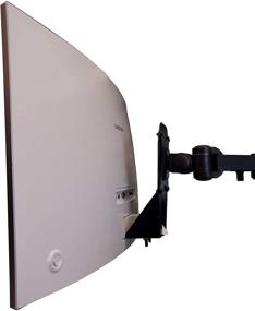 img 2 attached to Patented VESA Mount Adapter Bracket for Samsung CF591 Series Curved 27-inch LC27F591FDNXZA - Optimized by HumanCentric