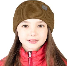 img 3 attached to 🧢 Premium MERIWOOL Kids Beanie: Stylish Merino Ribbed Boys' Accessories and Hats & Caps for Extra Warmth and Comfort!