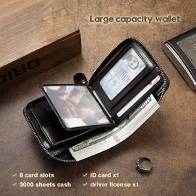 img 1 attached to Genuine Leather Capacity Multi Card Wallets Men's Accessories and Wallets, Card Cases & Money Organizers