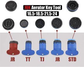 img 3 attached to 🔑 JQK Cache Faucet Aerator Key Tool Set for M16.5-TT, M18.5-TJ, M21.5-JR, M24-STD Cache Aerators - HAK-5N