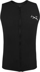 img 1 attached to Layatone Wetsuit Premium Neoprene Canoeing Sports & Fitness