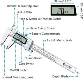 img 3 attached to 🧮 Efficient ESynic Stainless Electronic Fractions Conversion Tool: Simplify Your Mathematical Conversions