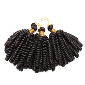 img 3 attached to Crochet Jamaican Braiding American 180G Dark