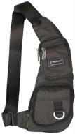 sling vanlison petite chest backpacks logo